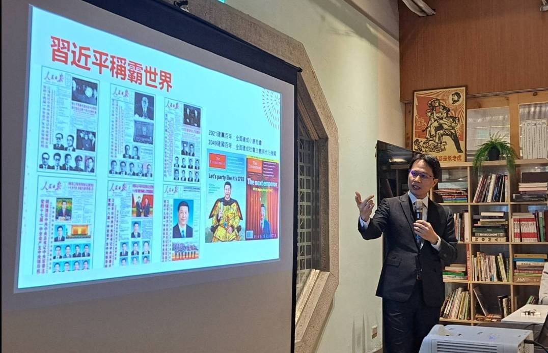 海基會副祕書長黎寶文6日表示，川習通話，兩人關注的焦點不同，但都是向各自國內民意交待。圖/記者宋秉忠攝