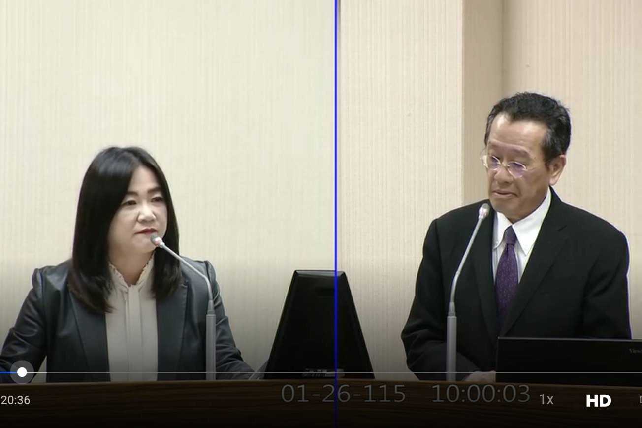 馬文君批國防部「全機密」屏蔽普通公務預算　顧立雄跳針回應：先付委再說