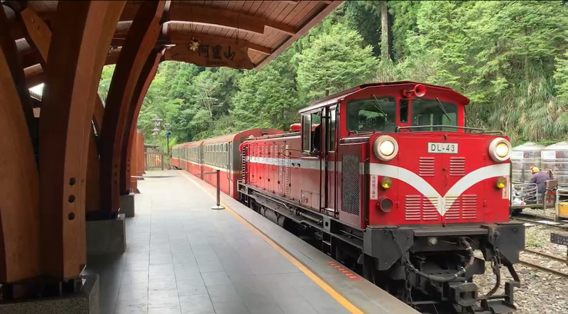 阿里山小火車中斷15，將於7月6日全線通車。圖/中央社