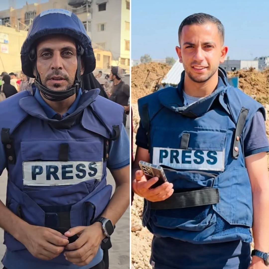 謝里法與同事這次都遭炸死。圖／取自Gaza Notifications X