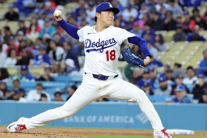 日本強投山本由伸先發5局失4分，差點成為敗投候選人。圖/取自mlbjapan IG