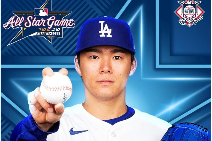 在國聯的投手陣容中，洛杉磯道奇的山本由伸也在其中。圖/取自mlbjapan IG