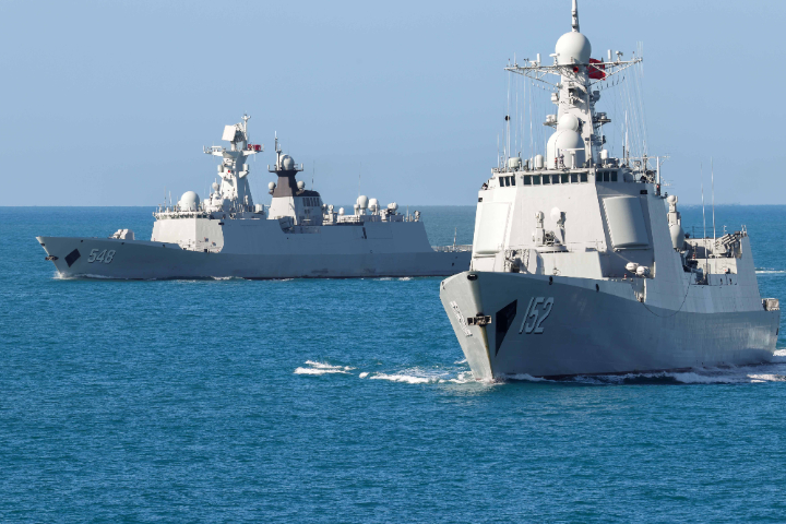 福建艦剛過台海　共軍啟動本月第三度「聯合戰備警巡」