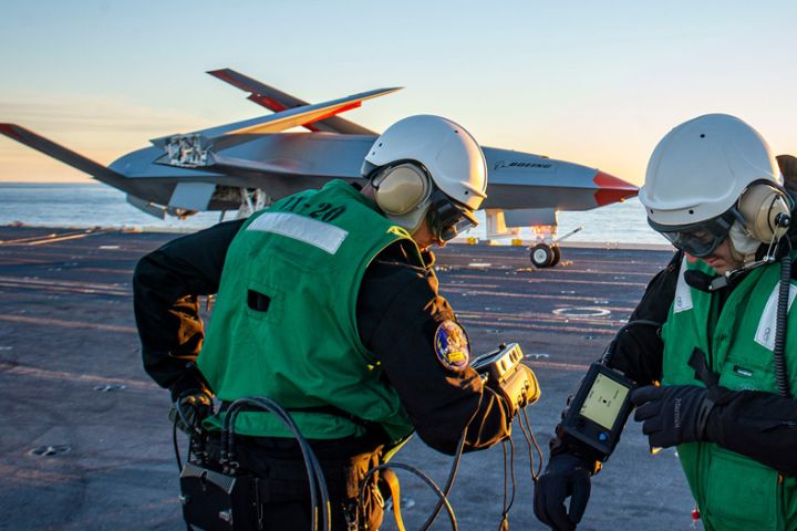 美羅斯福號已完成「無人航空作戰中心」　MQ-25A加油機邁向部署