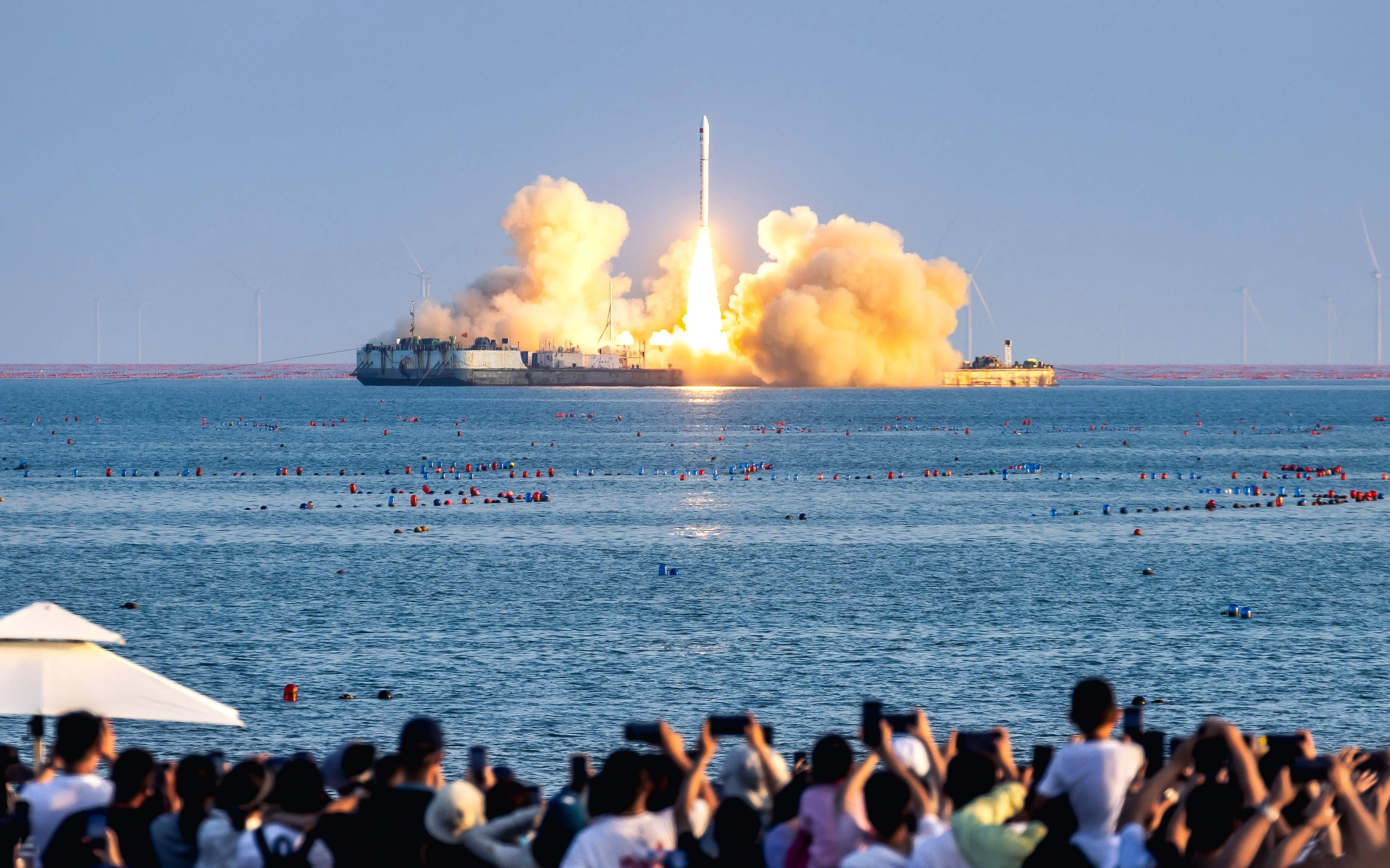 去年，星河動力在酒泉衛星發射中心發射谷神星一號（遙二）商業運載火箭，將五顆商業衛星精確送入軌道。這次突破，標誌谷神星一號商業火箭的技術狀態日趨成熟，在大陸民營商業運載火箭型號中率先邁入商業化發射交付新階段。圖／取自搜狐