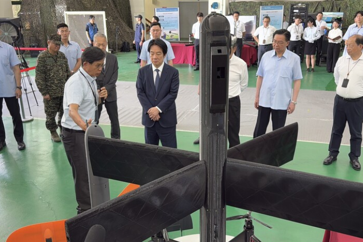 不為毒油為無人機預算動怒？賴清德：不要把國軍困在立法院浪費時間