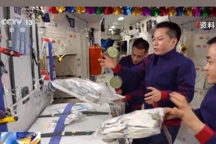 【有片】天舟九號載1.5噸菜上太空　陸運190道家常菜讓太空人嘗鮮