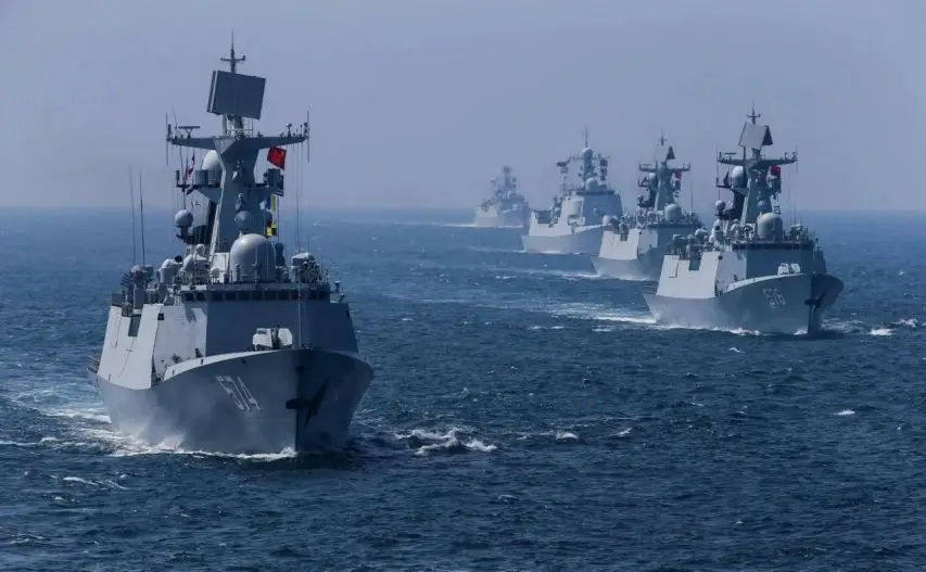 中共近年不斷在台海舉行軍演，圖為今年3月17日中共宣布在台海附近舉行軍演圖片。圖／取自搜狐