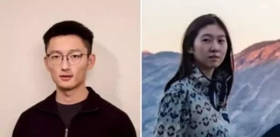 死者是34歲的Liren Chen（左）和32歲的Xuanyi Yu（右）。圖/取自linkedin