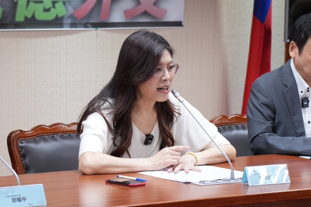 黨外在野大聯盟發起人鄭麗文31日表示，如果不是國際媒體有報導，台灣內部可能還不知道，我們的政府竟要捐款給屠夫以色列蓋醫院。圖/記者梁鴻欣攝