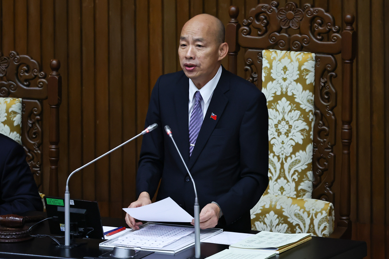 韓國瑜挺樑 請基隆市民「為國留才」