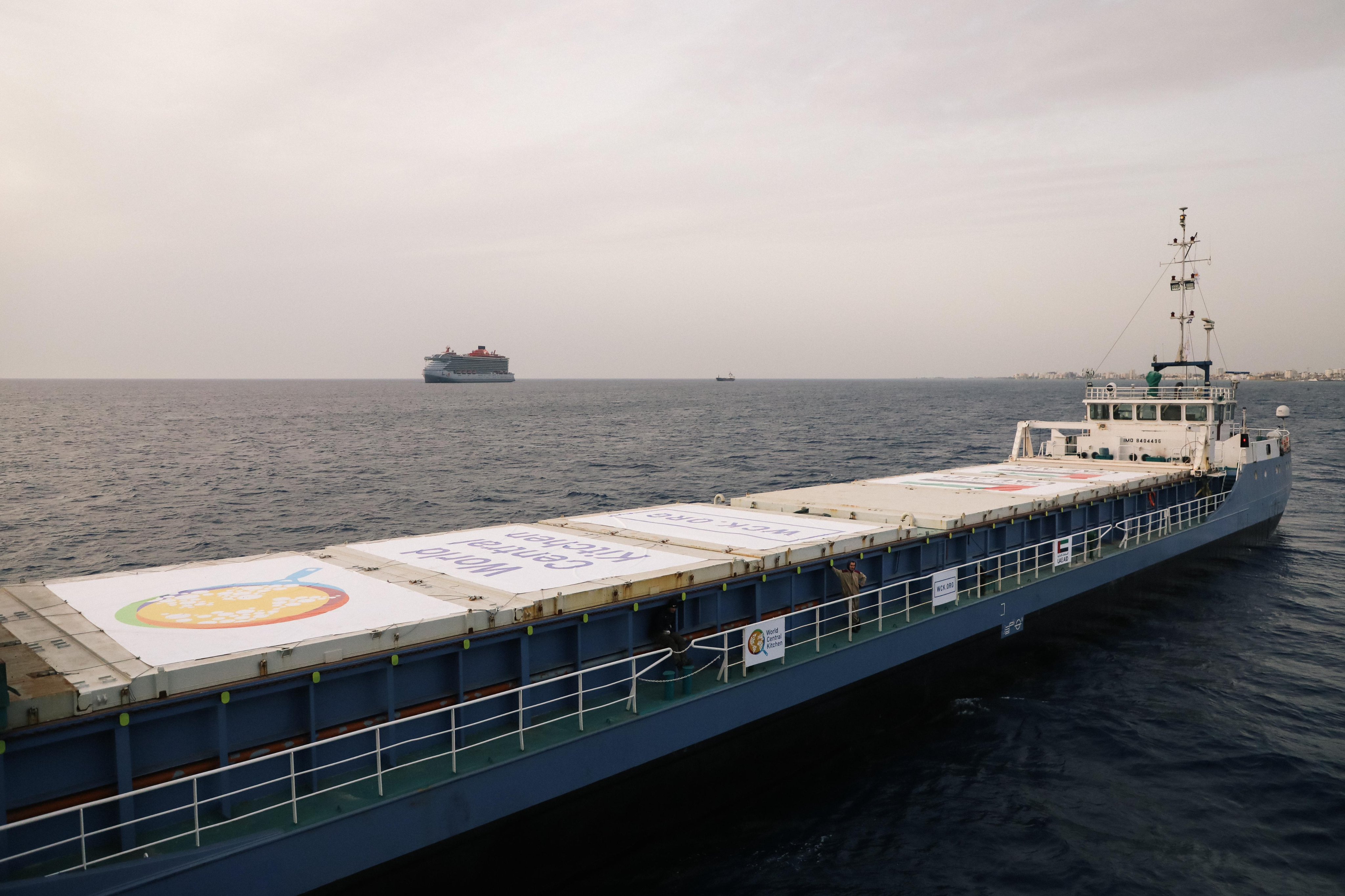 海上救援再出發 船隊載運近400噸救命糧食前往加薩