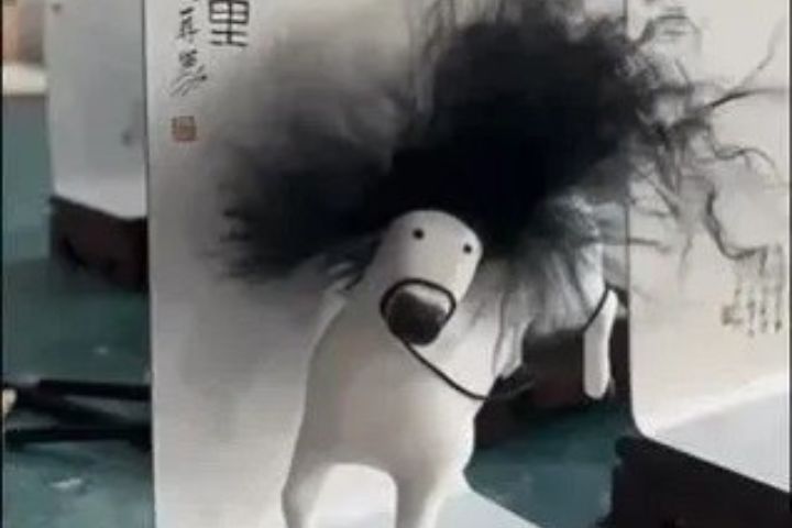 上班族精神圖騰？繼「哭哭馬」後「馬彪彪」靠潦草爆炸頭爆紅