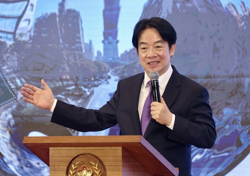 美學者指出北京認定賴清德總統遠離前總統蔡英文路線，更傾向台獨路線。圖/中央社