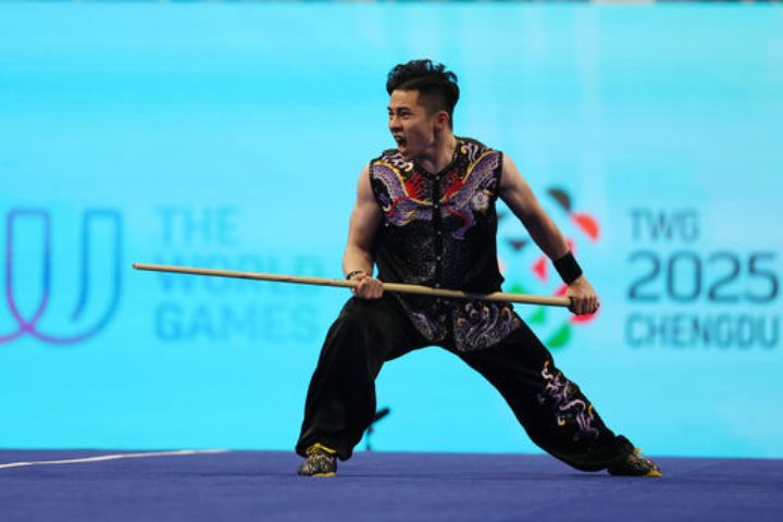 【成都世運會】中華隊首面獎牌出爐 劉菖閔南拳、南棍奪銅