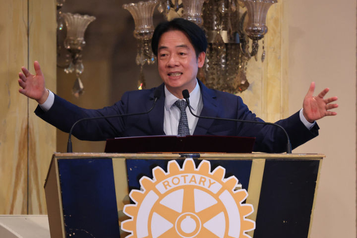 【有片】團結國家十講首場 賴清德：中共從未統治過台灣