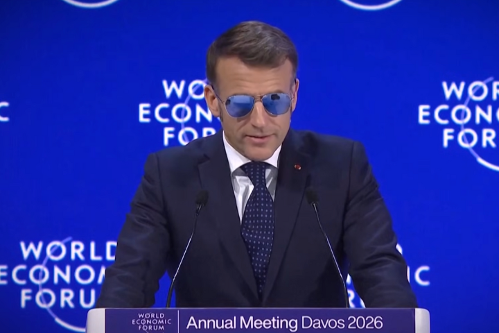 墨鏡政治學：馬克宏如何用視覺形象搶走達沃斯焦點