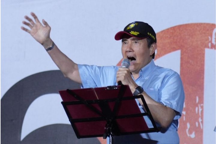 藍營大咖齊聚凱道 馬英九：反罷免是對賴清德的不信任投票
