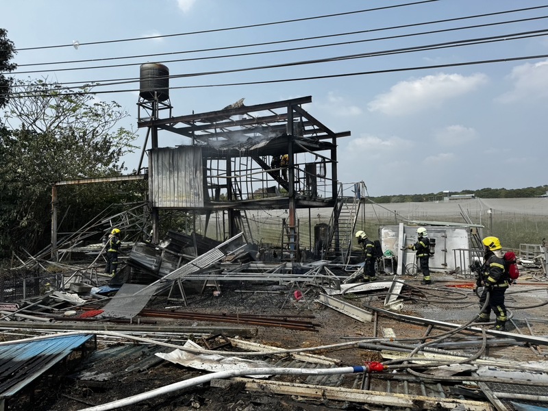 屏東拆除工程釀火警 女中風行動不便陳屍火場