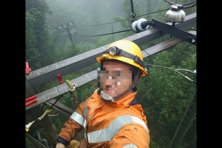 台電英雄李元瀚殉職器捐  留下2幼女......妻子悲慟發聲：今生來世永遠愛你