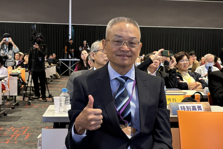 陳樹提醒，要以中道精神推動AI 文明，避免撕裂社會。圖/中華日報康子仁攝