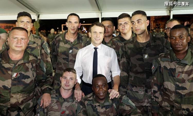 法國總統馬克宏手中的外籍兵團，是一支可以動用的兵力。 圖/取自搜狐號@覆言