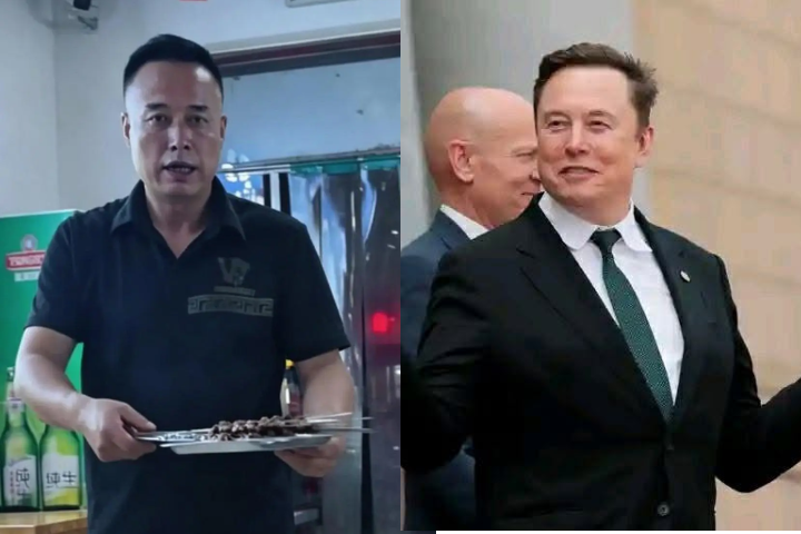 馬斯克到陝西開烤肉店了？從澤倫斯基、周杰倫到黃仁勳都撞臉......網友笑翻