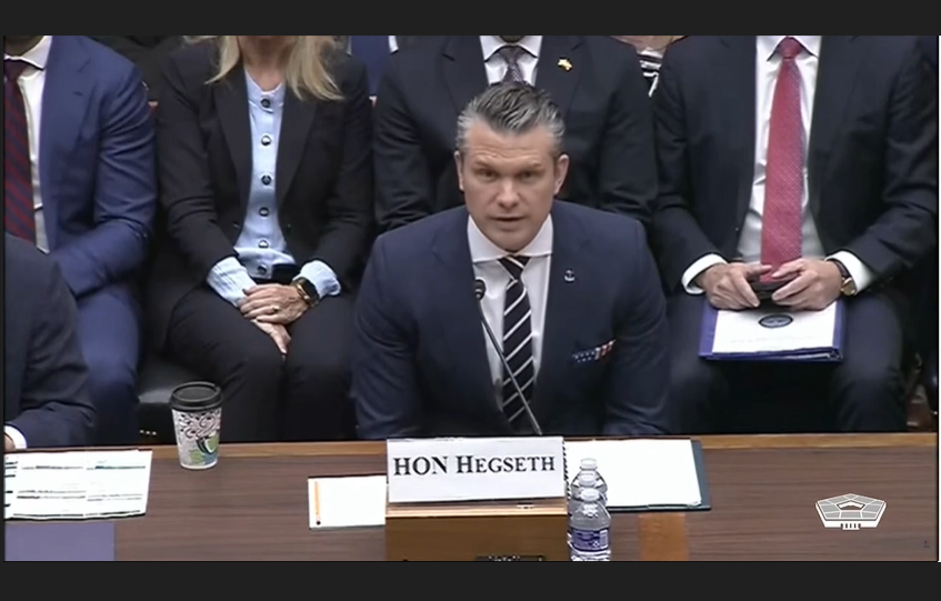 川普提戰後最高國防預算就是衝著中國　赫格塞斯卻稱美中關係改善
