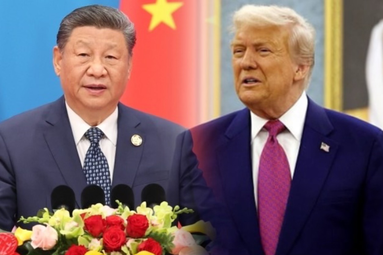 左為大陸國家主席習近平、右為美國總統川普。圖/習近平取自中新網、川普取自白宮推特。