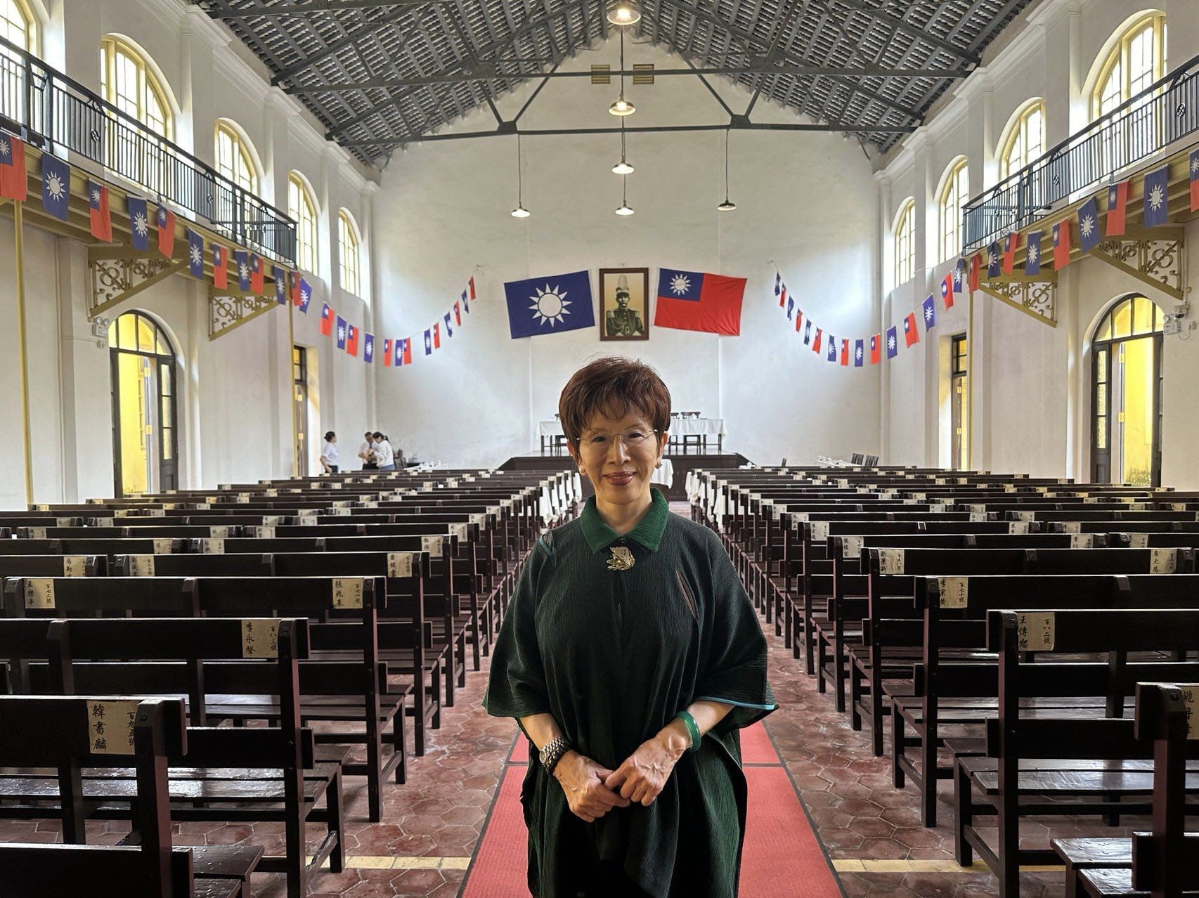 國民黨前主席洪秀柱在八二三砲戰第六十六周年發表文章，呼籲國民黨提出反獨謀合論述，已恢復兩岸對話，讓外部勢力無法見縫插針。圖/取自洪秀柱臉書