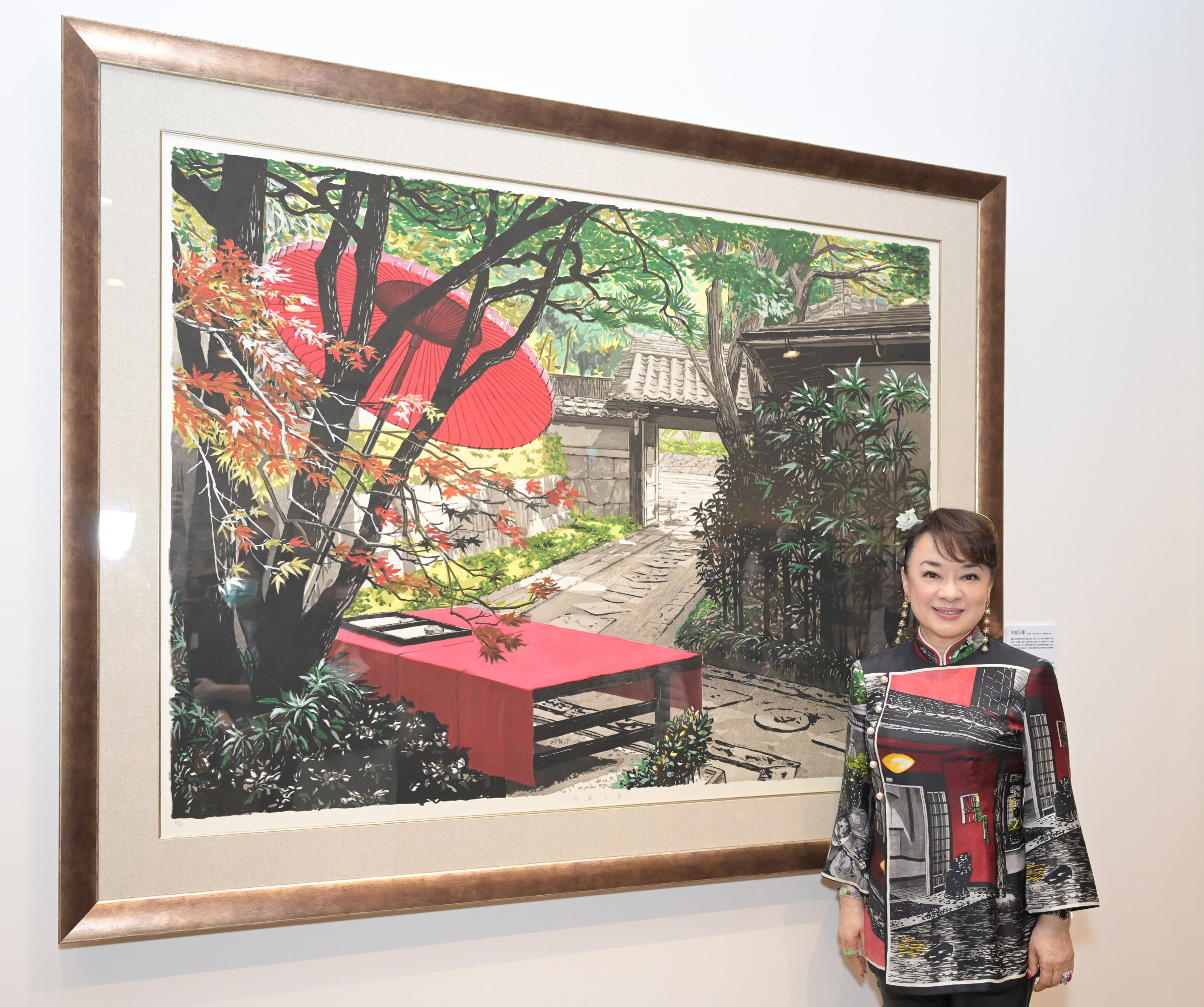 翁倩玉去年底曾在台南美術館舉辦個展。圖/翻攝自台南美術館網站