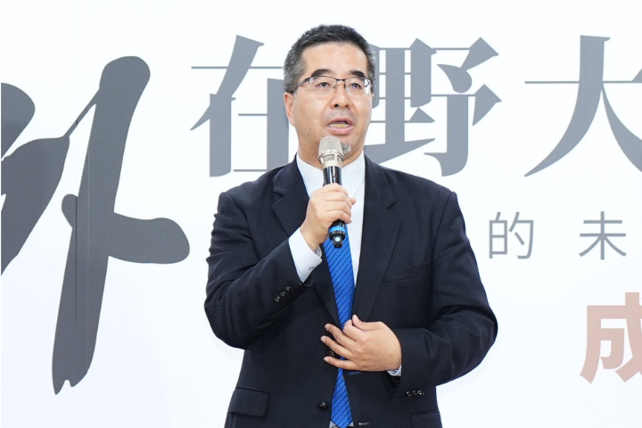 馬英九基金會執行長蕭旭岑（見圖）表示，在兩岸關係緊張之際，馬英九選擇赴陸交流意義重大，正是為了維繫兩岸溝通管道。圖/記者陳卡文攝