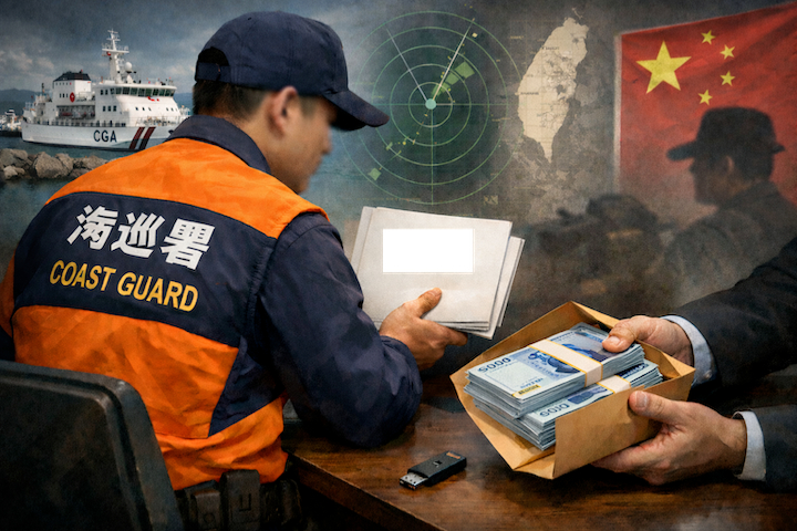 前海巡隊員缺錢倒賣機密　遭高分院判刑7年8月