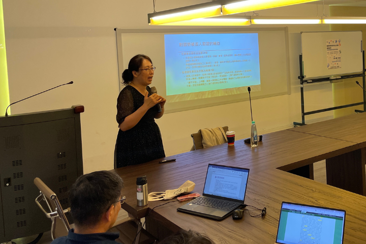 當初楊父爆出的二審法官說「有沒有機會讓他們孝順你們?」他今日直接點出就是二審中途更換的受命法官汪怡君(圖),後來高升當教授。圖/取自政治大學