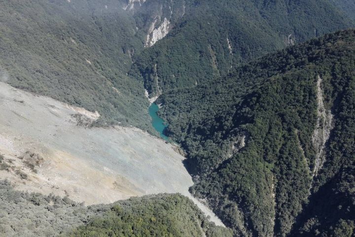 為掌握即時水位變化，花蓮分署預計25日進行空中勘查。圖/取自林業及自然保育署