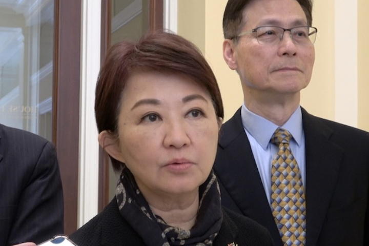 盧秀燕訪美國會拜會「國會台灣連線」　聚焦安全與軍購