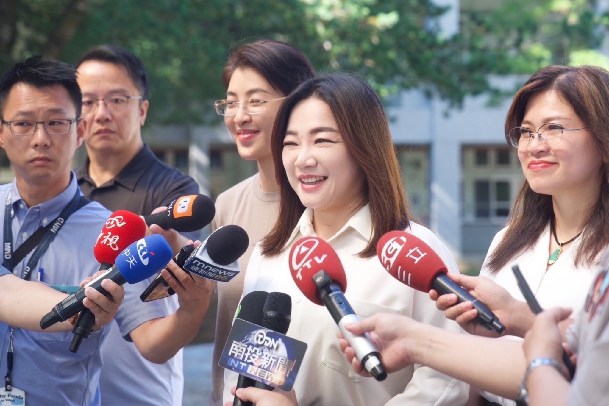 國民黨立委馬文君23日自行宣布大罷免失敗。圖/馬文君辦公室提供