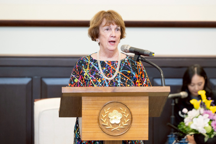 艾略特表示,NCAFP造訪台灣行之有年,此行與賴清德就區域安全、台美關係等議題深入交流。圖/取自總統府flickr