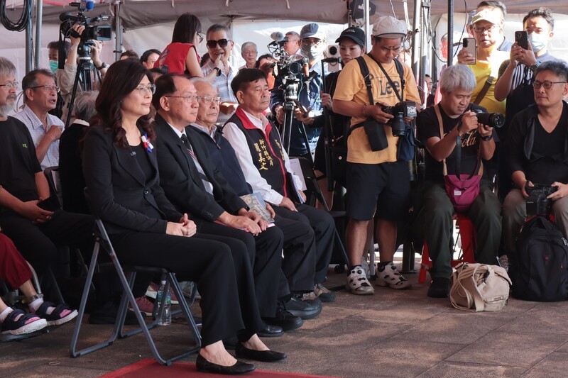 鄭麗文參與白色恐怖秋祭：兩岸和解才是真正轉型正義