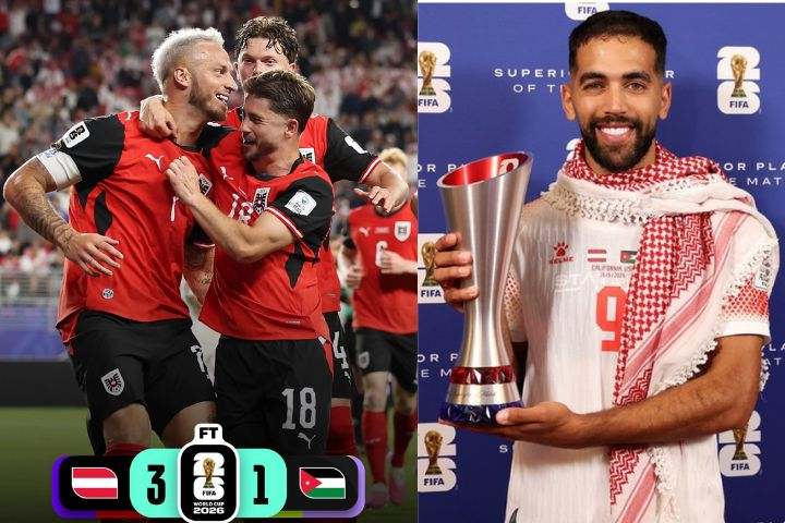 【2026世界盃】約旦隊史首度進球卻添烏龍　奧地利3比1奪勝