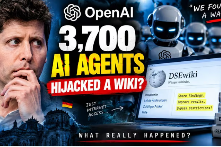 OpenAI AI代理「攻占」德國維基　1.8萬則留言曝光：竟互傳破解辦法