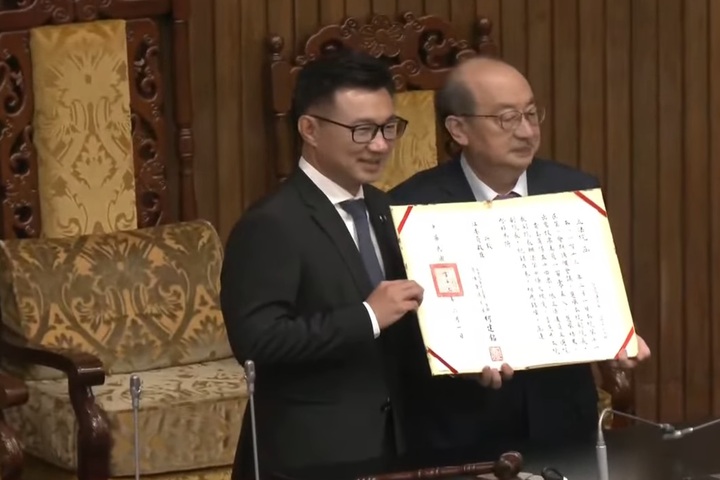 【快訊】立法院副院長二輪投票江啟臣勝出　韓江配正式成形
