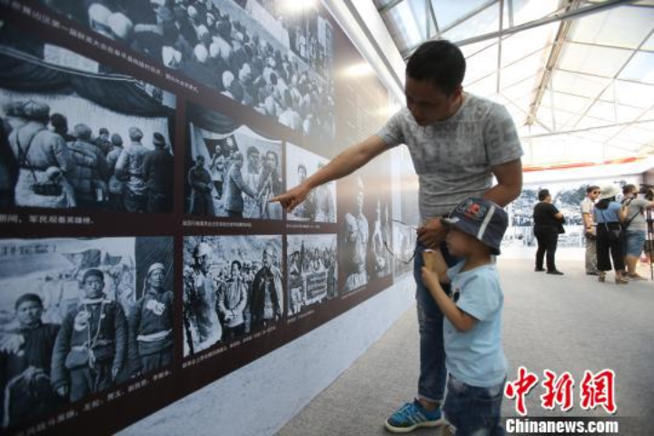 北京紀念抗戰80周年活動已陸續展開，九三閱兵及1025台灣光復80周年是主要大型的紀念活動。今年涉及「台灣」的歷史敘事比往年更多。圖／取自中新網