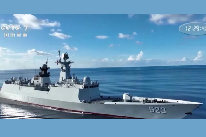大陸、印尼海軍聯演　範圍擴及台灣以東海域　紅河艦8月中旬與印尼護衛艦操演