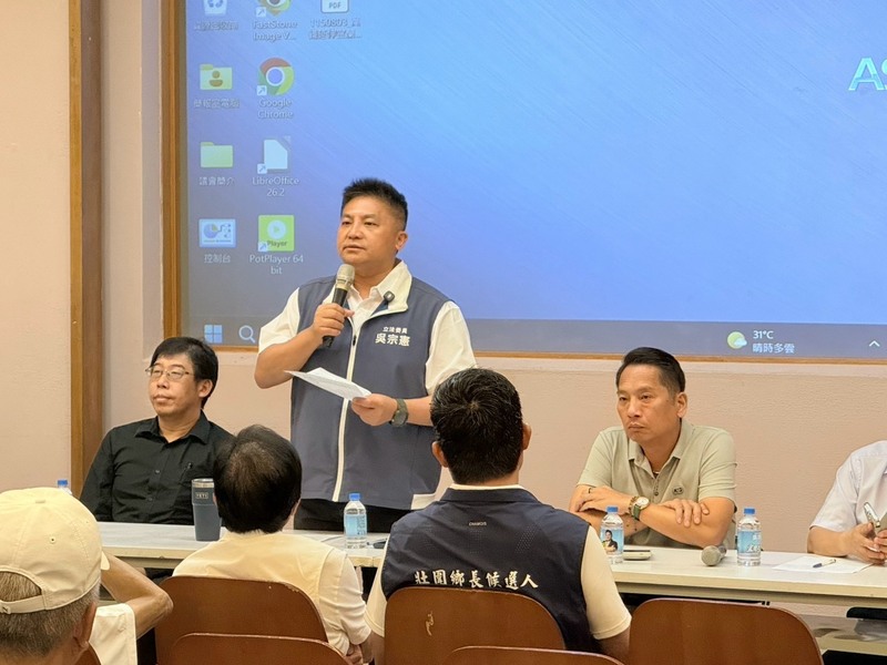 國民黨宜蘭縣長參選人吳宗憲目前與綠營林國彰平分秋色，唯地方大老至今未表態，亦是國民黨中央努力想突破的焦點。圖／中央社