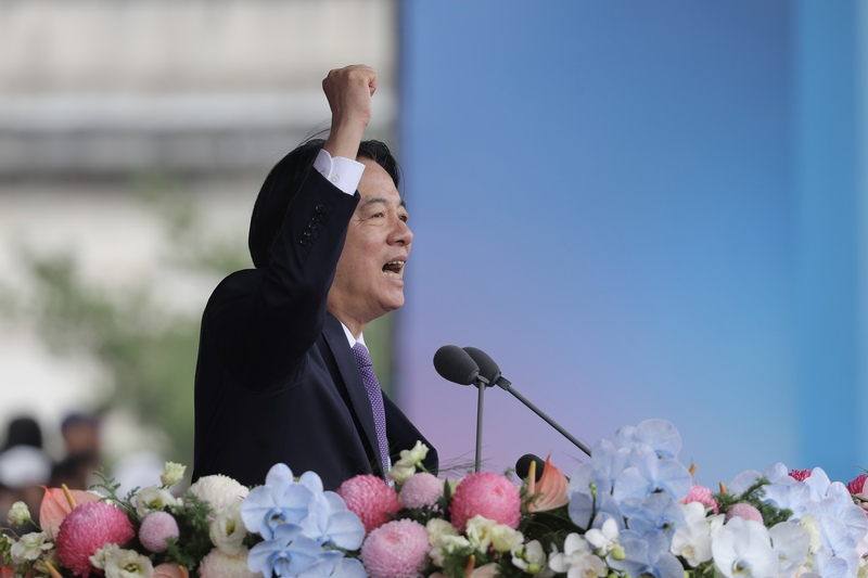 【王崑義專欄】賴清德國慶講話    只剩下政治動員