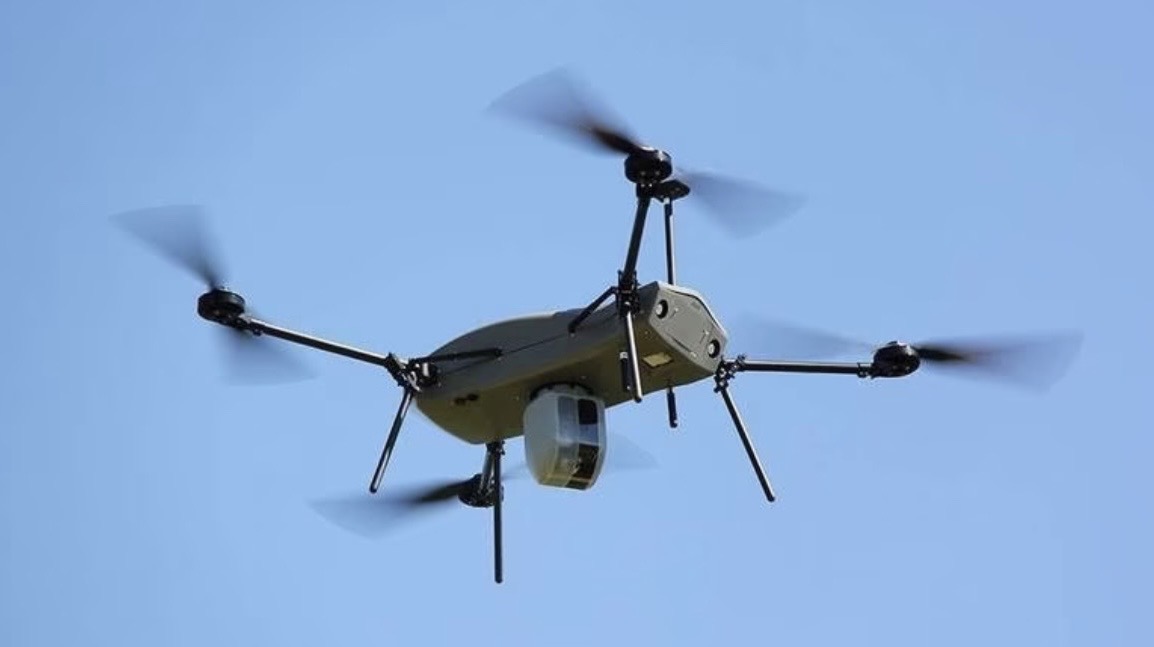 以色列「雷神」四旋翼無人機。圖/翻攝自Elbit Systems官網’