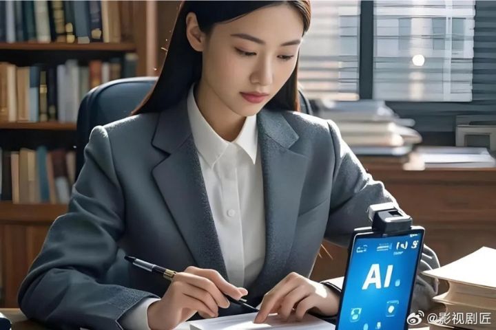 《公約》明定,未經權利人書面授權,不得使用AI進行換臉、模仿聲音、形象合成或虛擬演繹。圖/取自影視劇匠微博