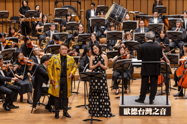 第五屆歐德之音音樂會曲目加入男女高音演唱經典歌謠,讓氣氛嗨到最高點,更添感染力。圖/歐德集團提供