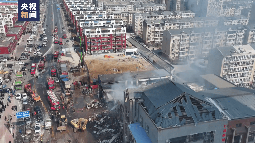 河北燕郊烤雞店爆炸 央視5小時後公布死傷人數